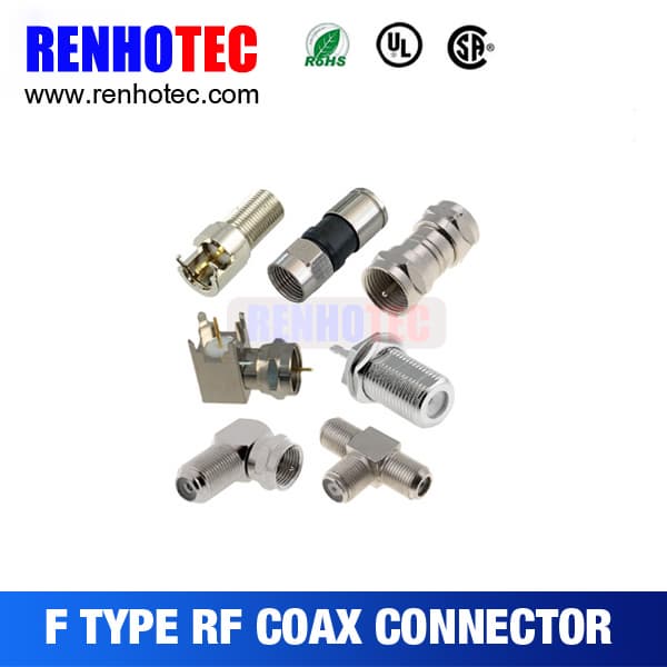 low price cheap cost male plug f connectors